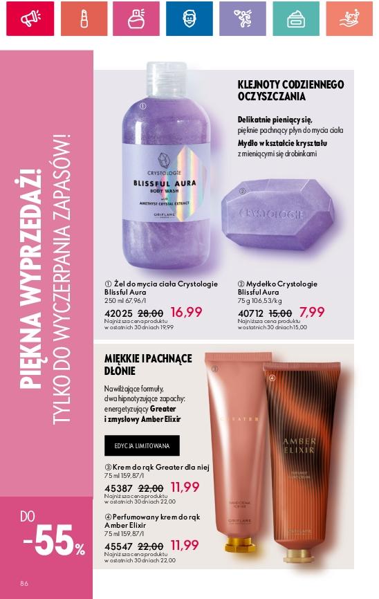 Gazetka promocyjna Oriflame str. 86