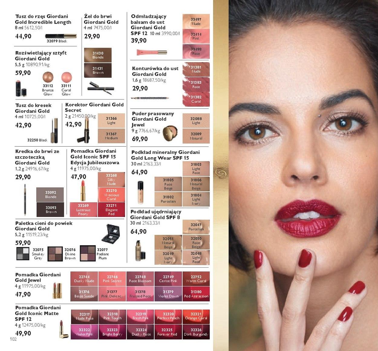 Gazetka promocyjna Oriflame str. 102