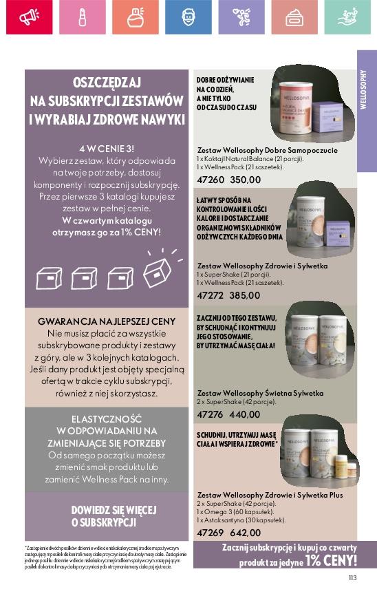 Gazetka promocyjna Oriflame str. 113