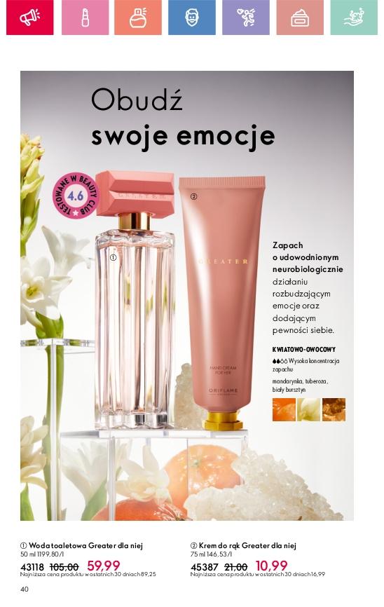 Gazetka promocyjna Oriflame str. 40