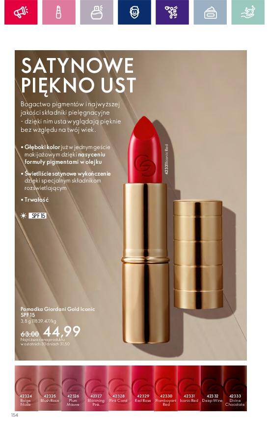 Gazetka promocyjna Oriflame str. 154