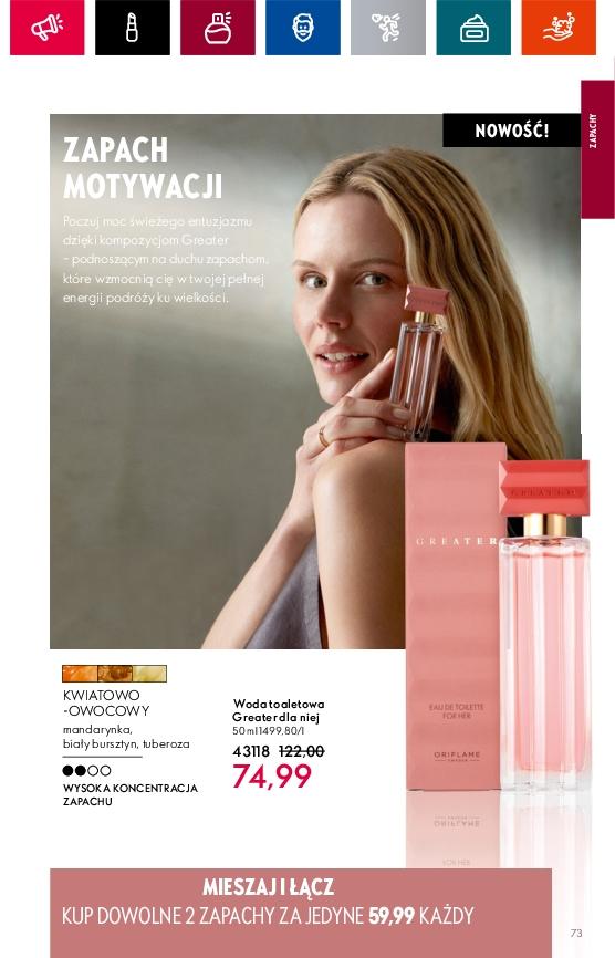 Gazetka promocyjna Oriflame str. 73