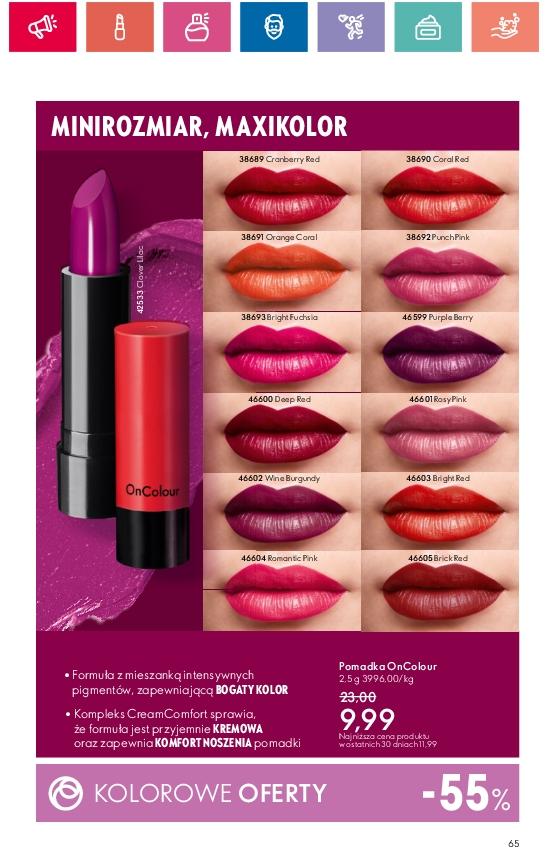Gazetka promocyjna Oriflame str. 65