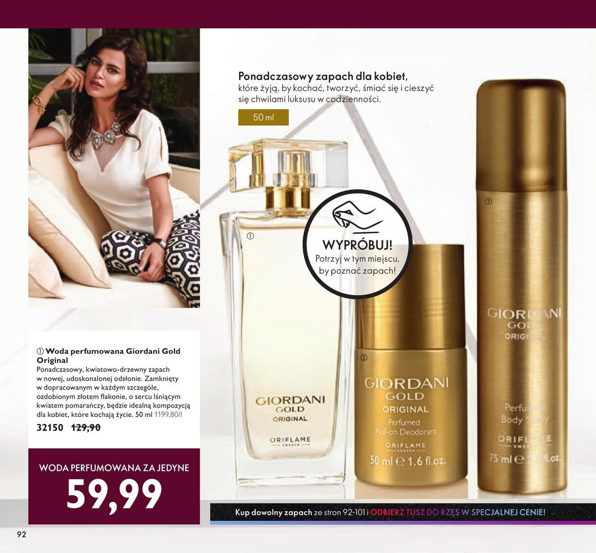 Gazetka promocyjna Oriflame str. 92