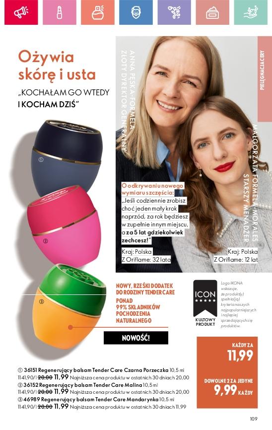 Gazetka promocyjna Oriflame str. 109