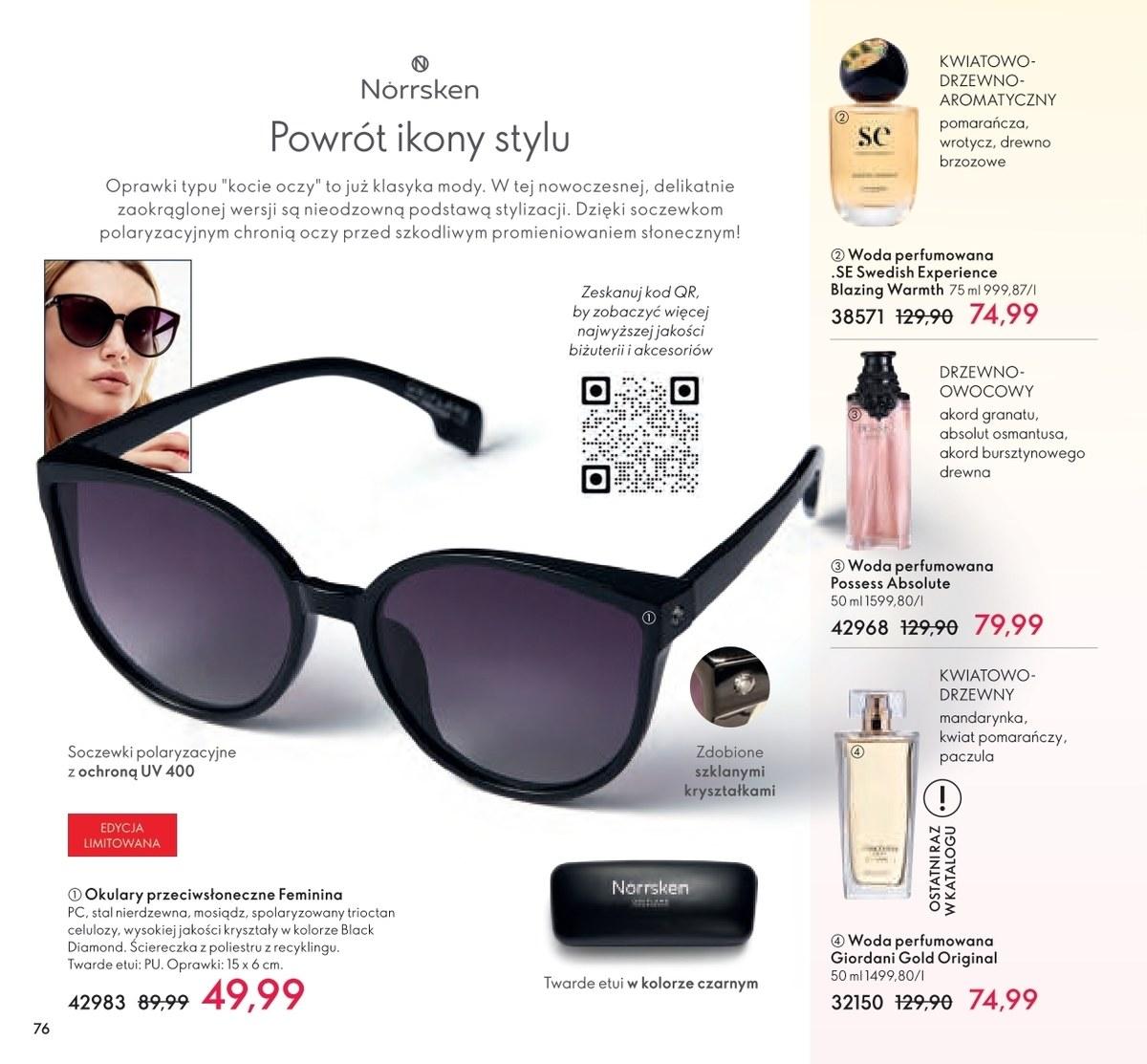 Gazetka promocyjna Oriflame str. 76