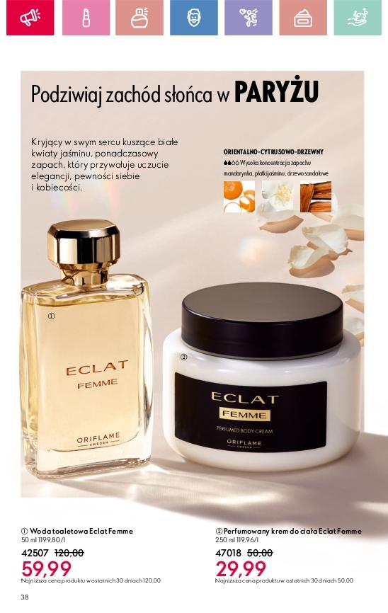 Gazetka promocyjna Oriflame str. 38