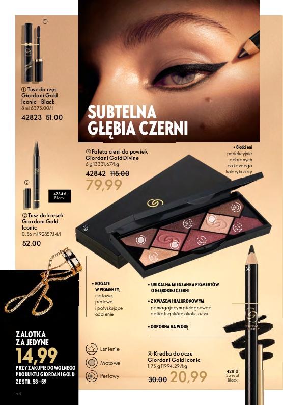Gazetka promocyjna Oriflame str. 58