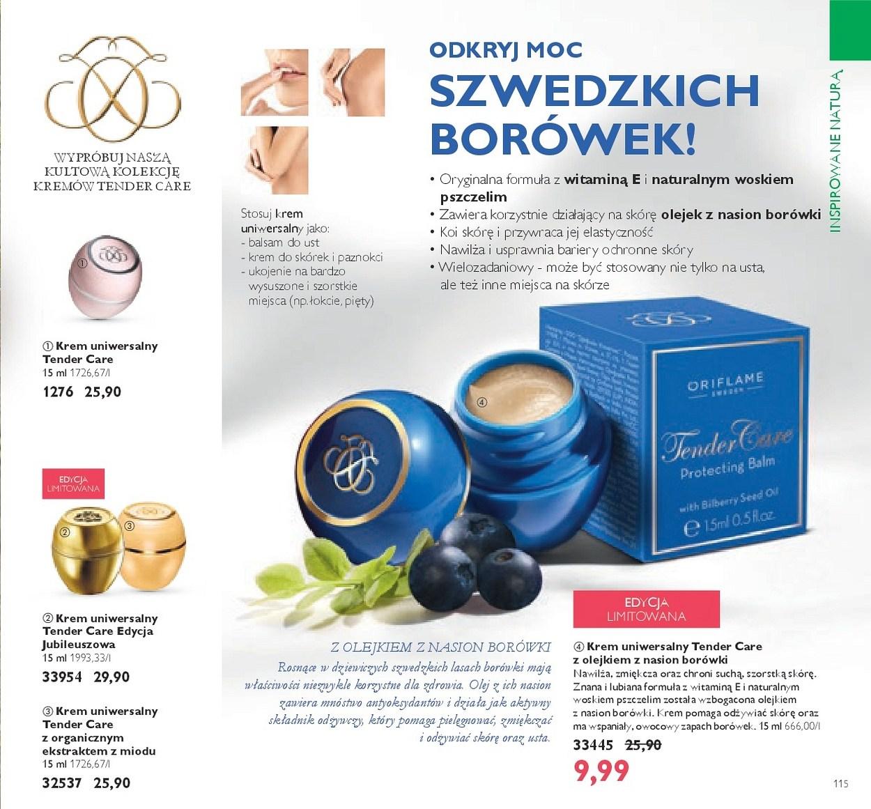 Gazetka promocyjna Oriflame str. 115
