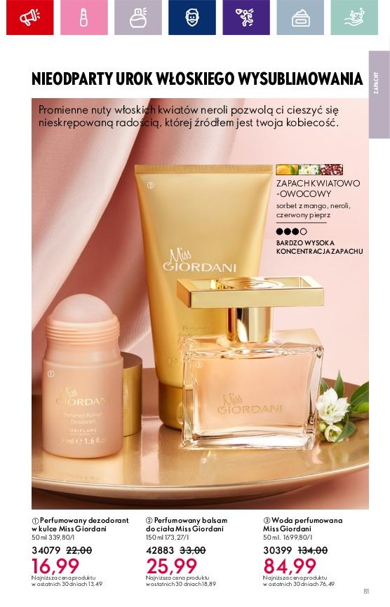 Gazetka promocyjna Oriflame str. 81