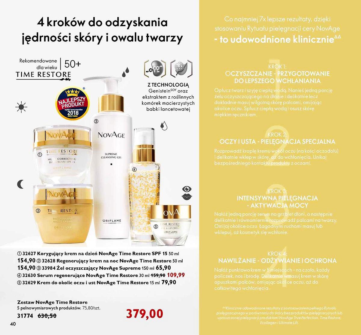 Gazetka promocyjna Oriflame str. 40