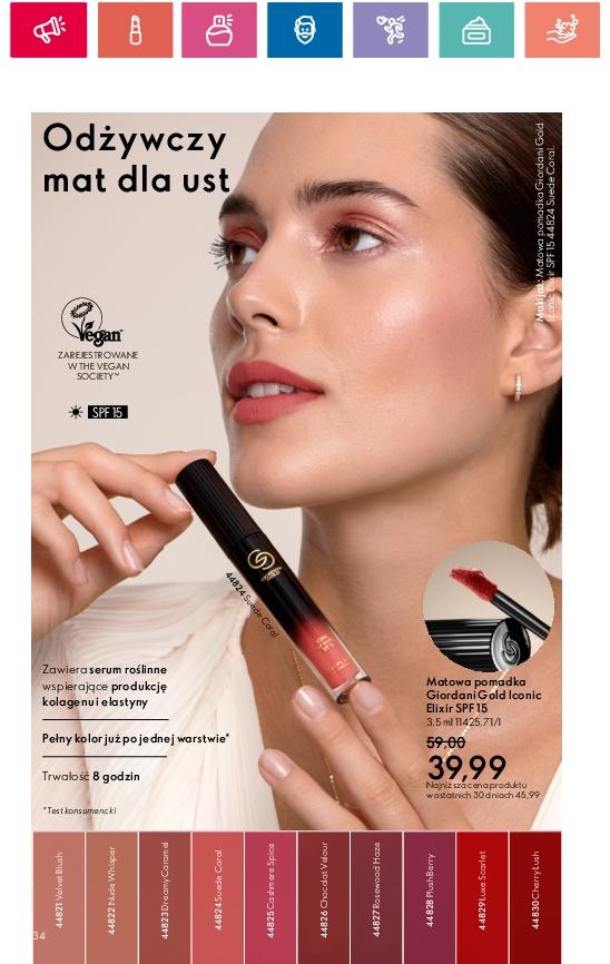 Gazetka promocyjna Oriflame str. 34