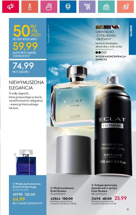 Gazetka promocyjna Oriflame str. 111