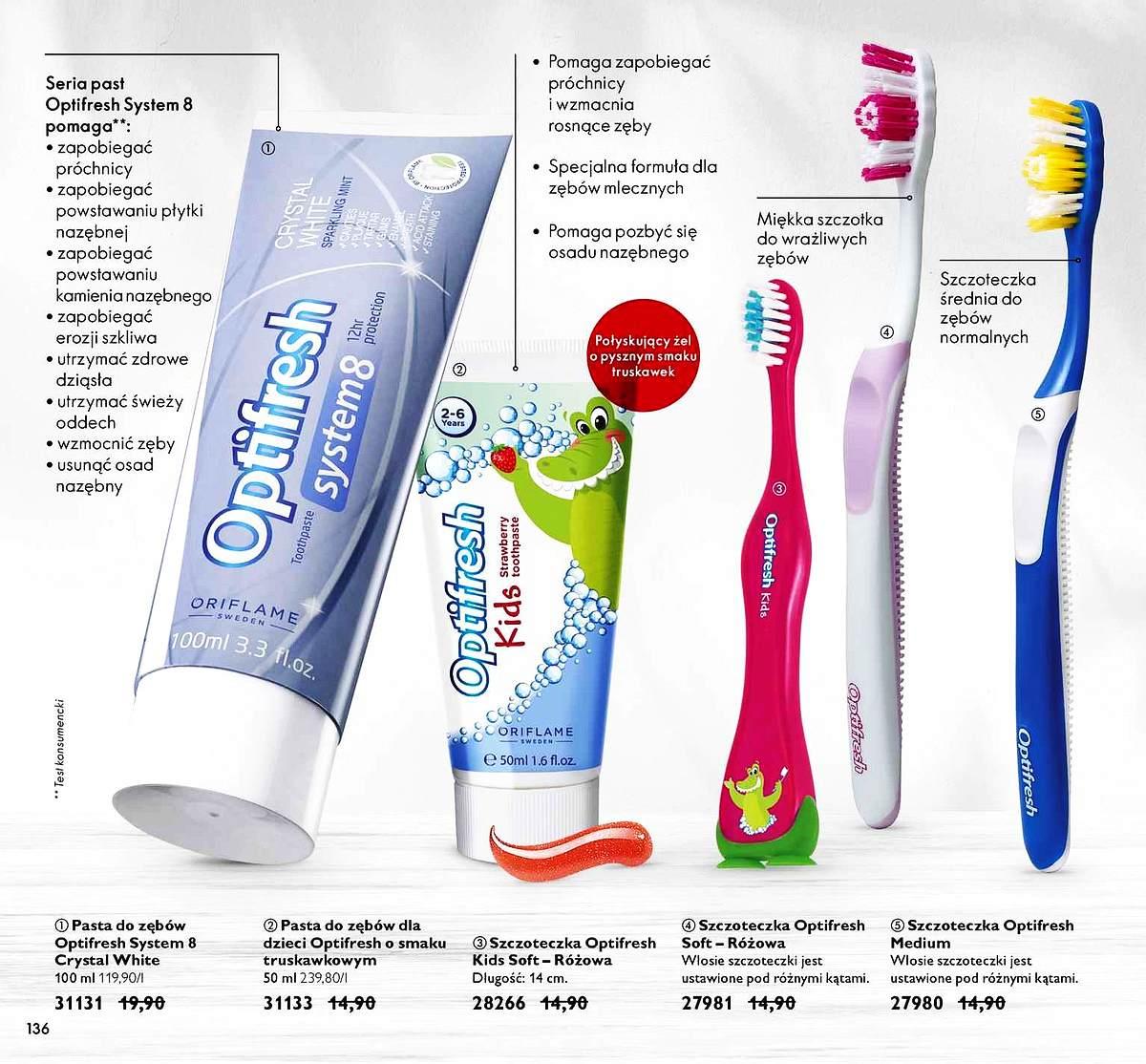 Gazetka promocyjna Oriflame str. 136