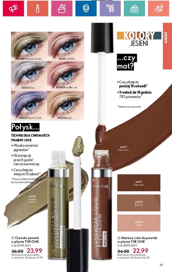 Gazetka promocyjna Oriflame str. 39