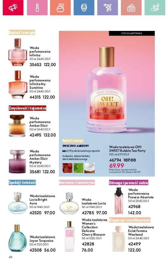 Gazetka promocyjna Oriflame str. 46