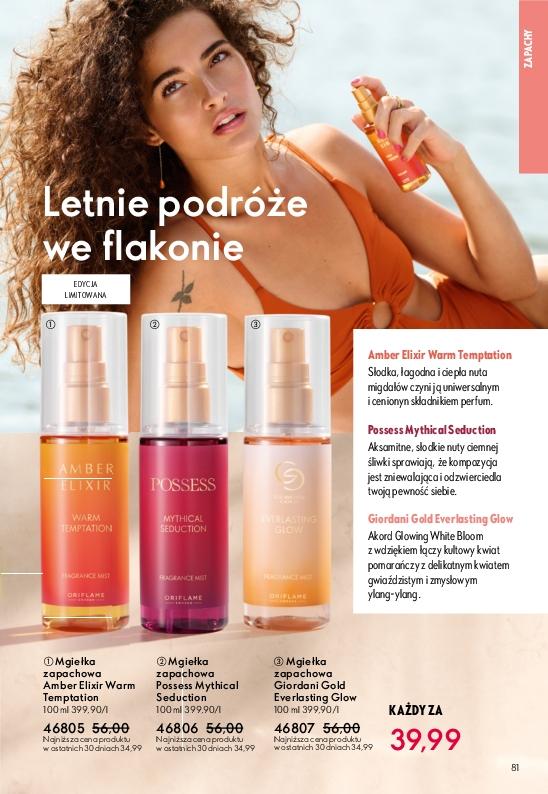 Gazetka promocyjna Oriflame str. 81