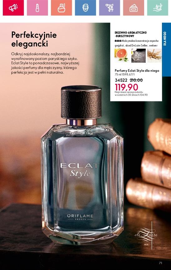 Gazetka promocyjna Oriflame str. 71