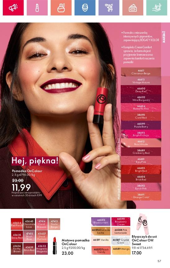 Gazetka promocyjna Oriflame str. 57