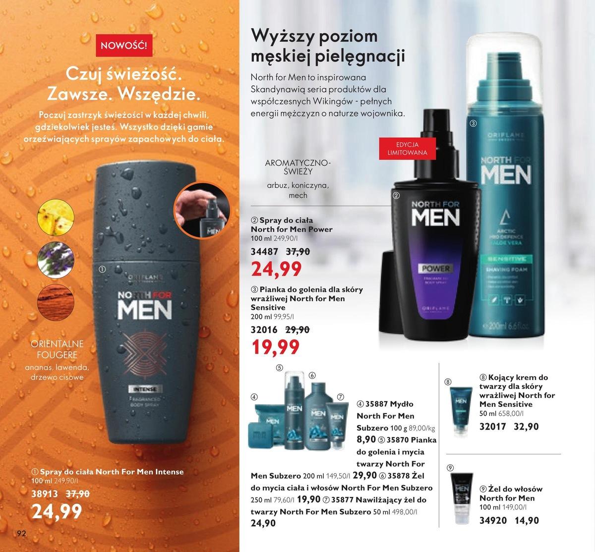 Gazetka promocyjna Oriflame str. 92