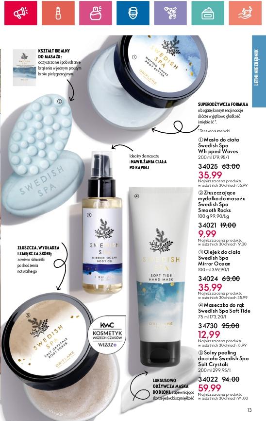 Gazetka promocyjna Oriflame str. 13