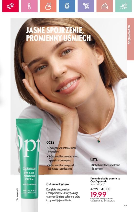 Gazetka promocyjna Oriflame str. 113