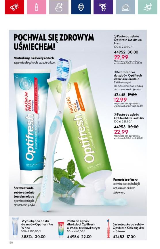 Gazetka promocyjna Oriflame str. 160