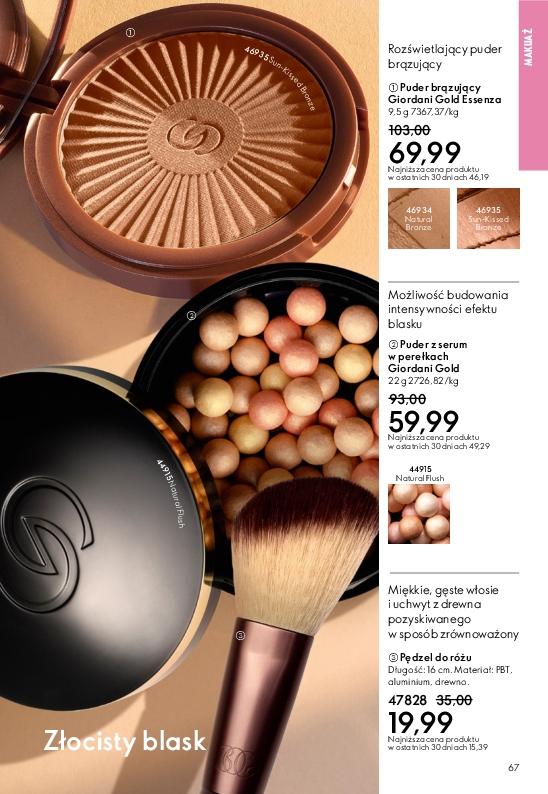 Gazetka promocyjna Oriflame str. 67