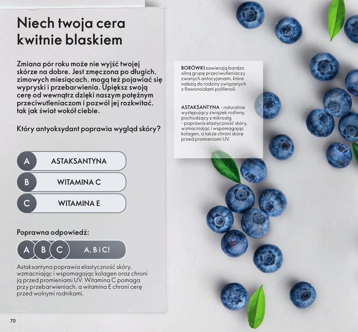 Gazetka promocyjna Oriflame str. 70