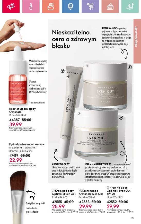 Gazetka promocyjna Oriflame str. 121