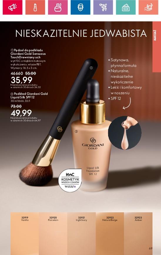 Gazetka promocyjna Oriflame str. 69