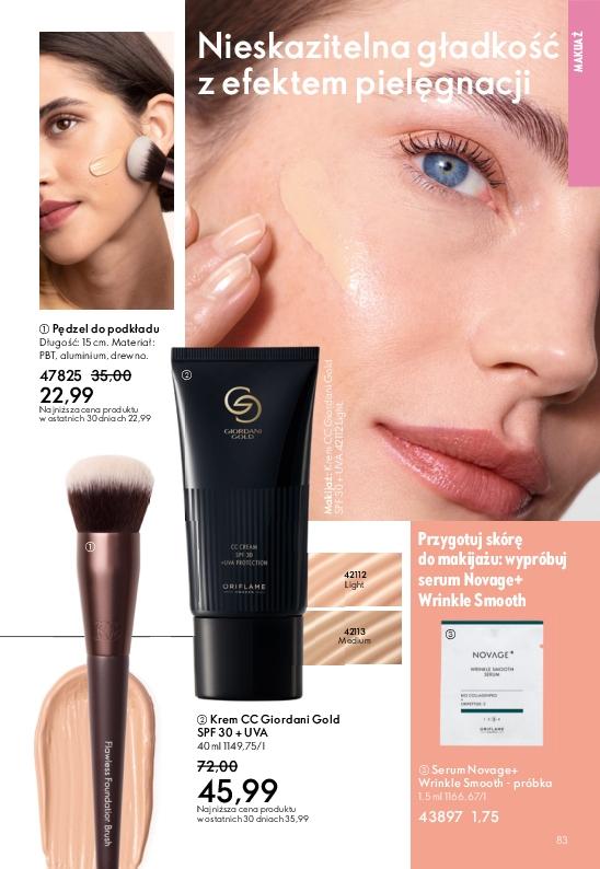 Gazetka promocyjna Oriflame str. 83