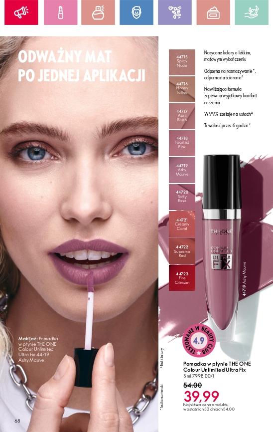 Gazetka promocyjna Oriflame str. 68
