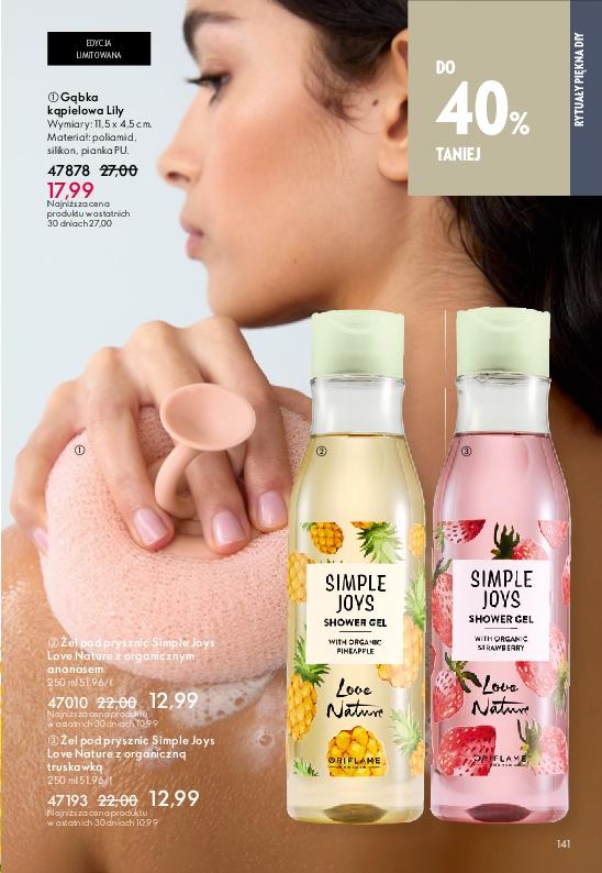 Gazetka promocyjna Oriflame str. 141