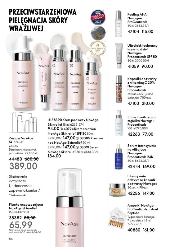 Gazetka promocyjna Oriflame str. 84