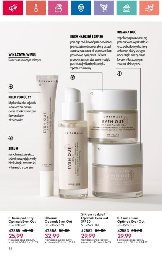 Gazetka promocyjna Oriflame str. 86