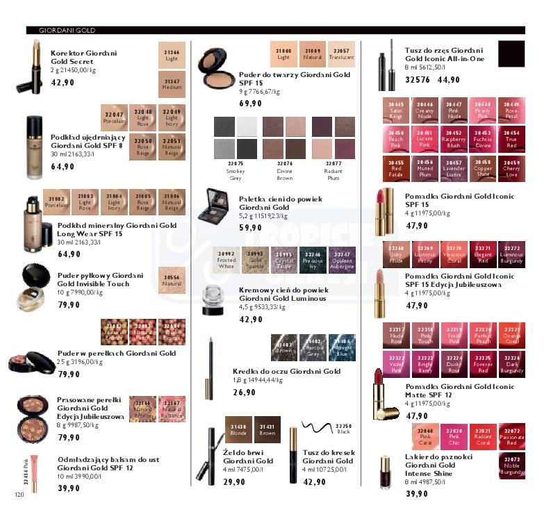 Gazetka promocyjna Oriflame str. 120