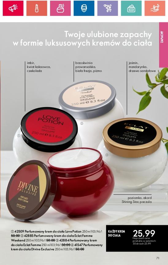 Gazetka promocyjna Oriflame str. 71