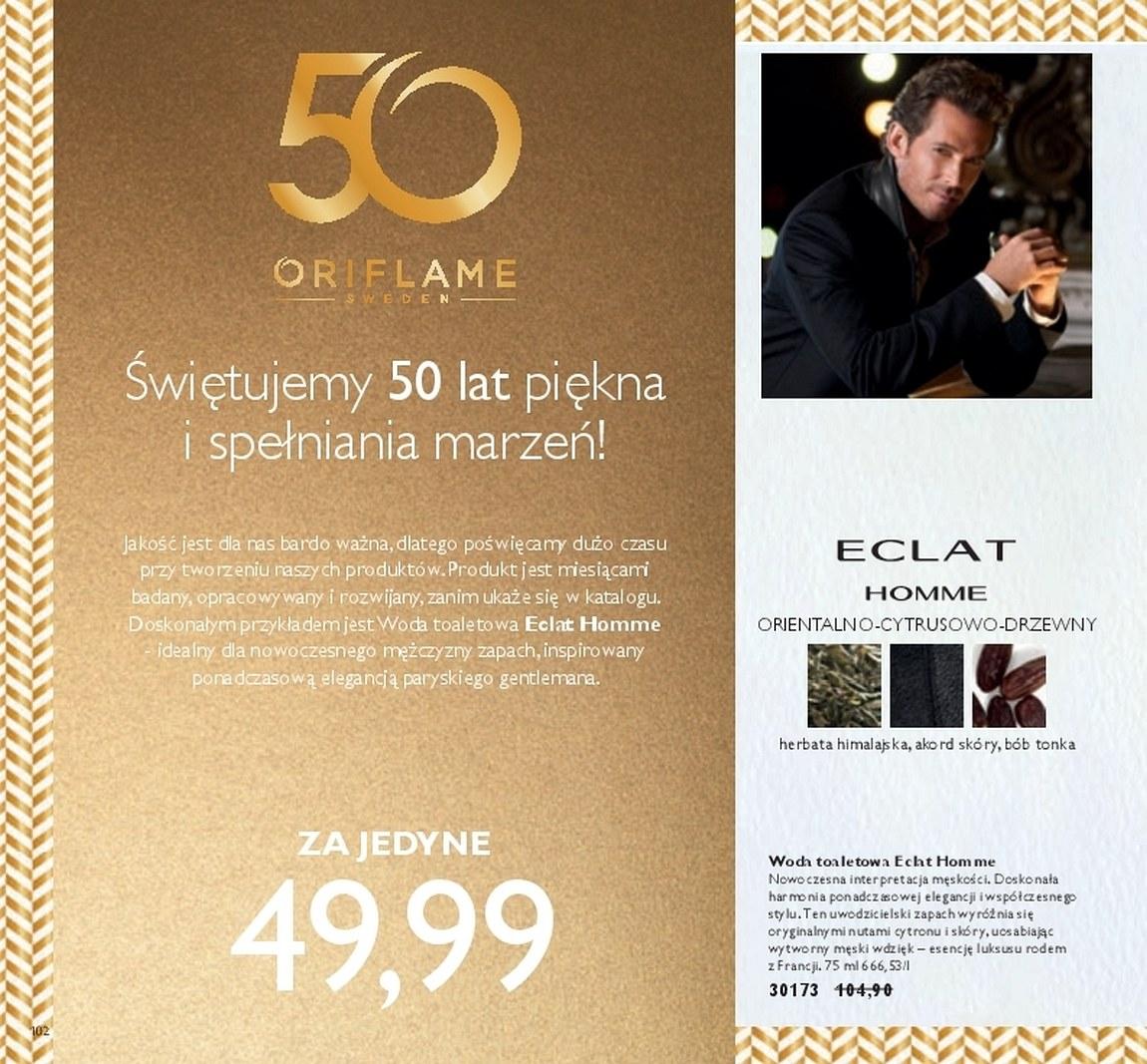 Gazetka promocyjna Oriflame str. 102