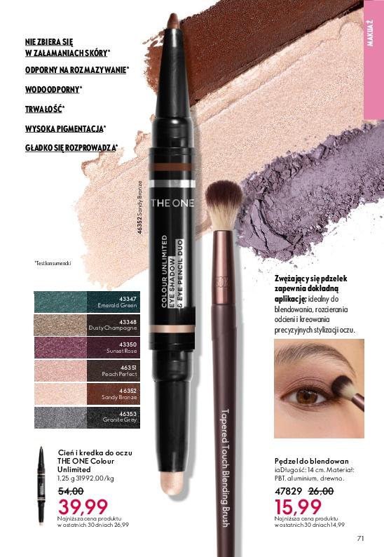 Gazetka promocyjna Oriflame str. 71