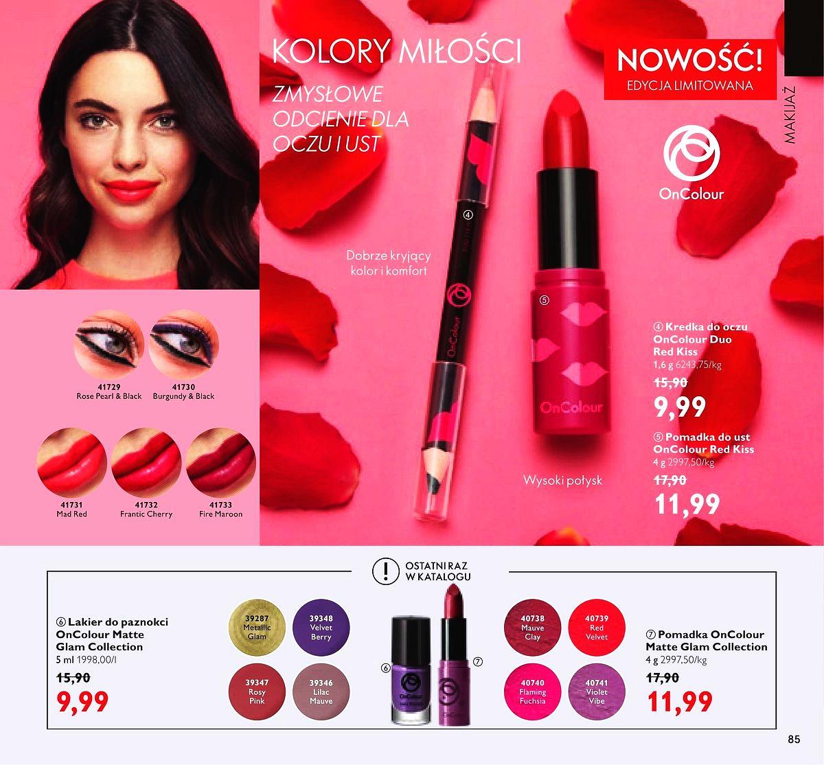 Gazetka promocyjna Oriflame str. 85