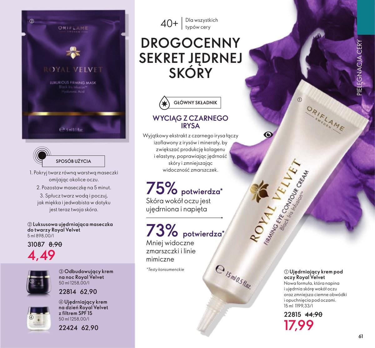 Gazetka promocyjna Oriflame str. 61