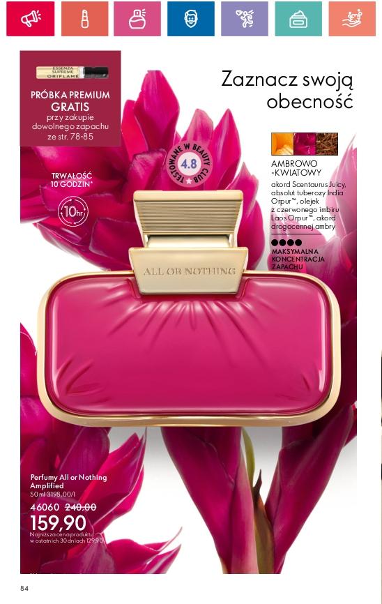 Gazetka promocyjna Oriflame str. 84