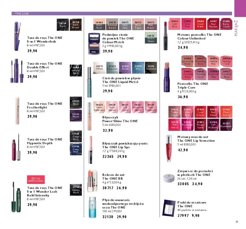 Gazetka promocyjna Oriflame str. 59
