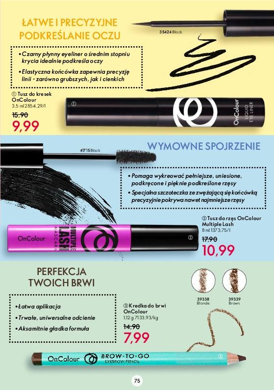 Gazetka promocyjna Oriflame str. 75