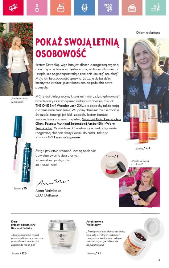 Gazetka promocyjna Oriflame str. 3