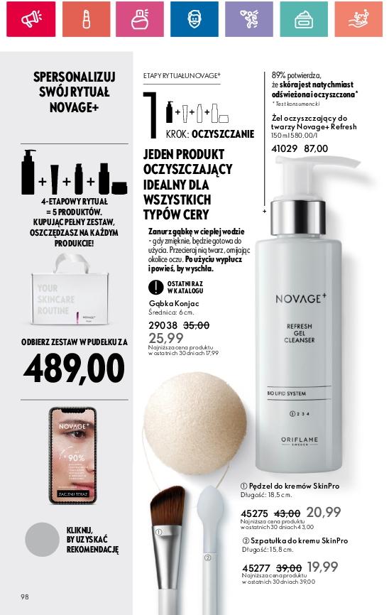 Gazetka promocyjna Oriflame str. 98