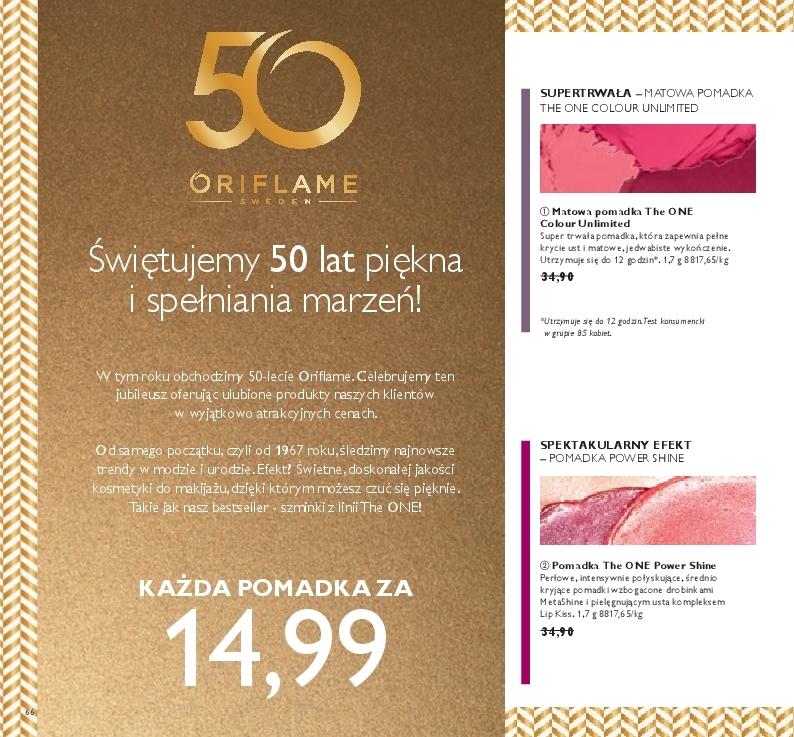 Gazetka promocyjna Oriflame str. 66
