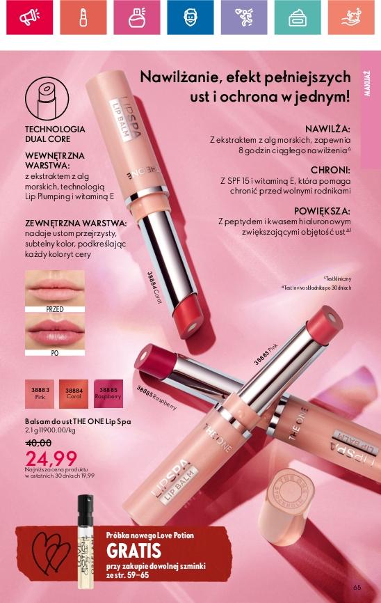 Gazetka promocyjna Oriflame str. 65