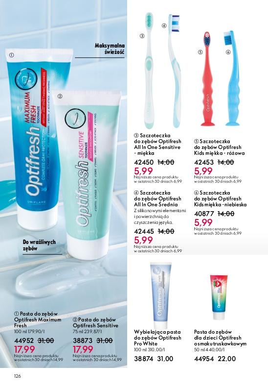 Gazetka promocyjna Oriflame str. 126